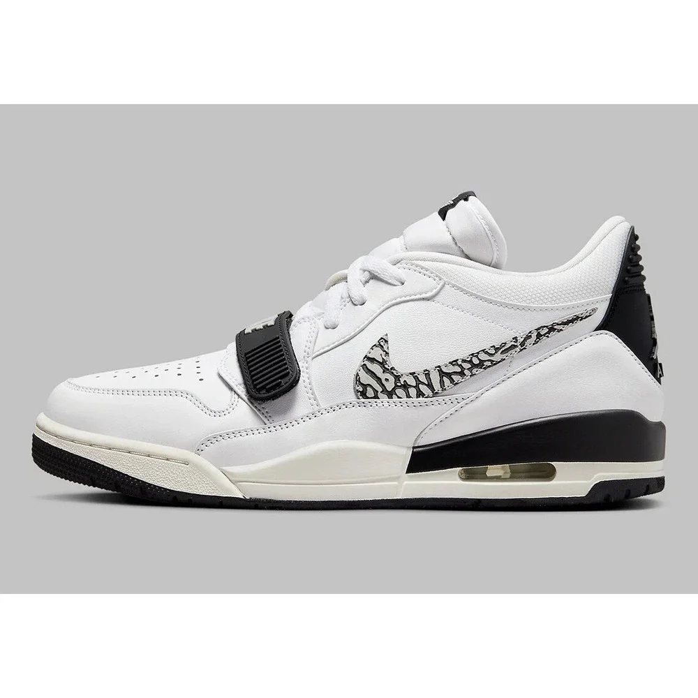 Nike Air Jordan Legacy 312 Mens Sz 12 Low Cement White Wolf Grey CD7069-110 Shoe